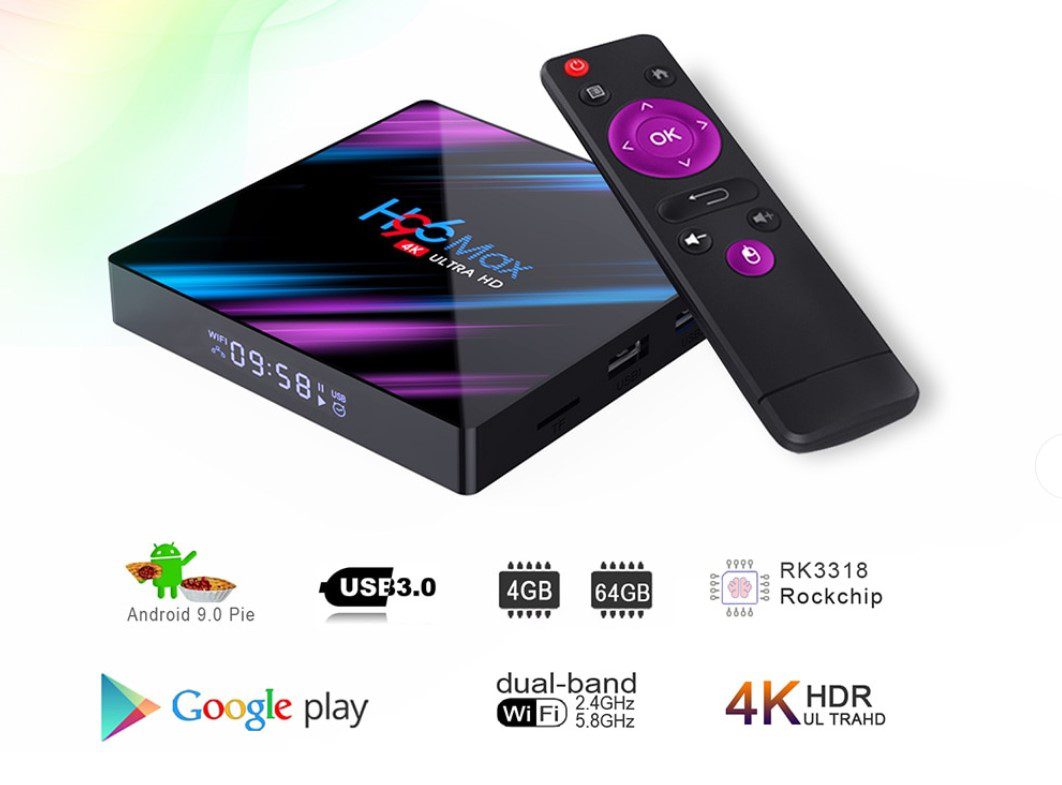 Purple Rain Design Smart Android TV Box Purple Rain Design Smart Android TV Box