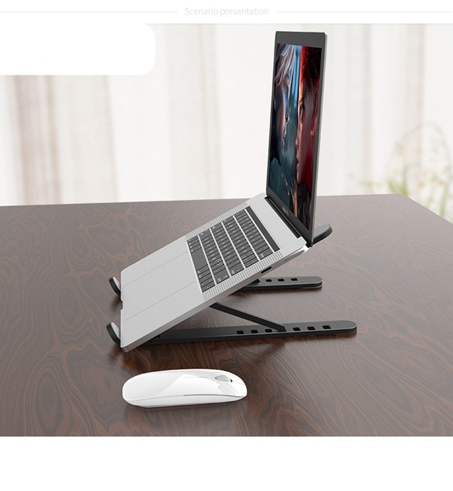 Folding Laptop Stand with Adjustable Angle Folding Laptop Stand with Adjustable Angle