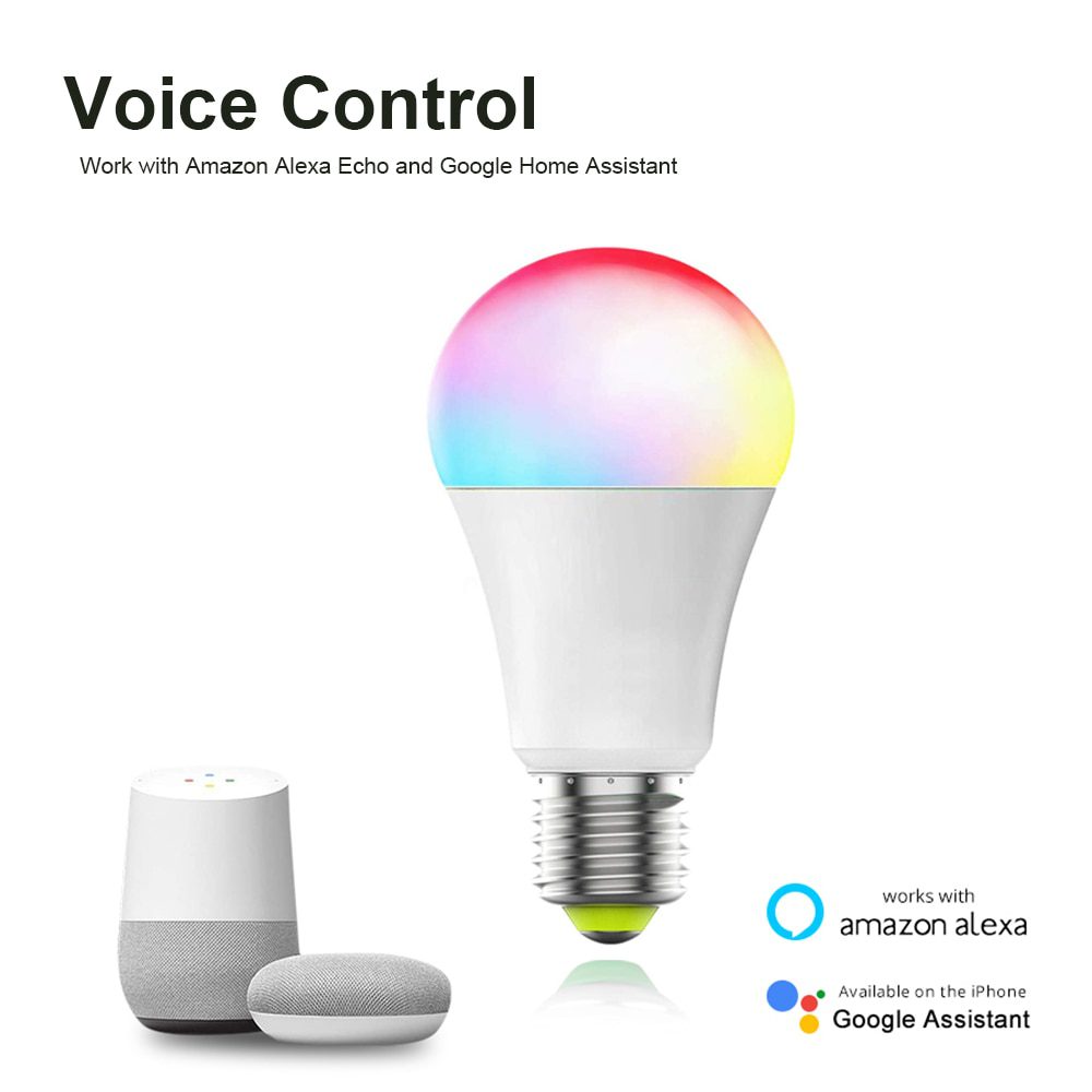 LED Bulb with Smart Life APP, Voice Control for Google Home, Alexa - Image 3