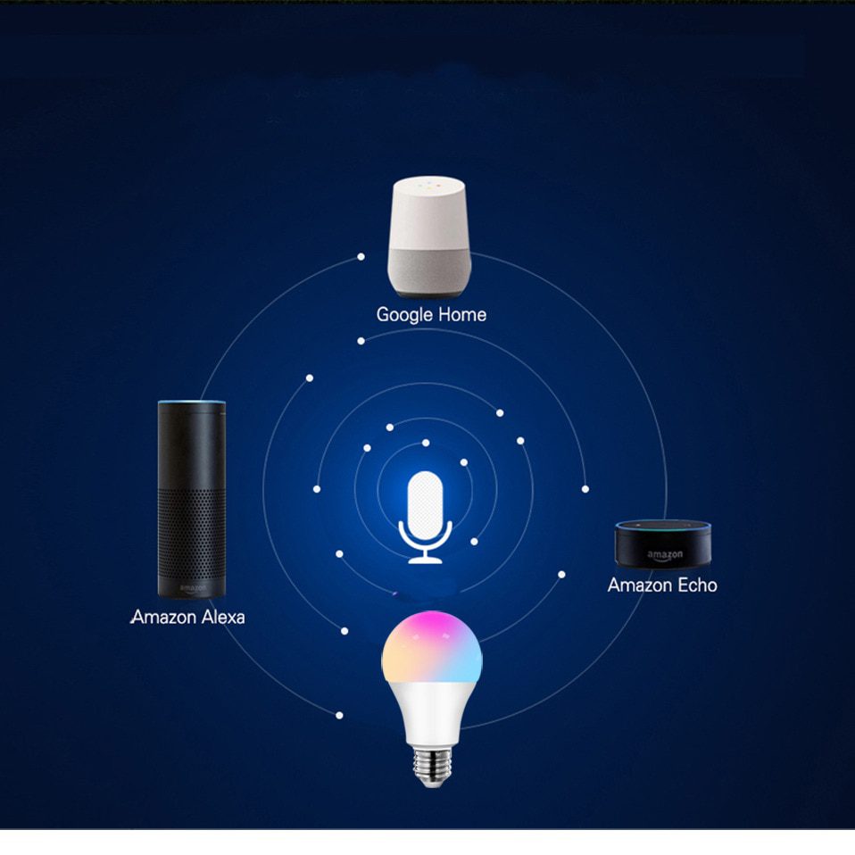 LED Bulb with Smart Life APP, Voice Control for Google Home, Alexa LED Bulb with Smart Life APP, Voice Control for Google Home, Alexa