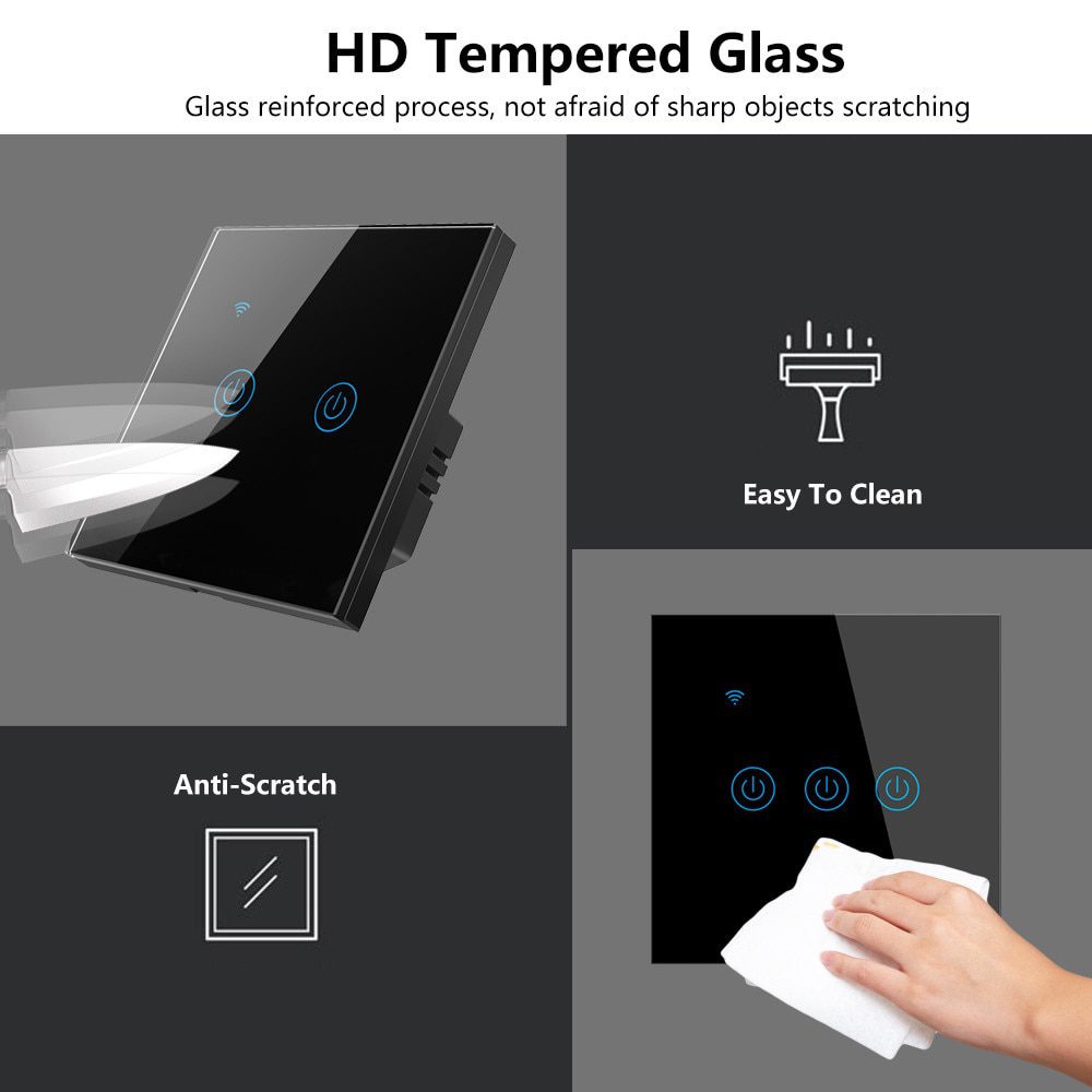 WiFi Smart Wall Light Switch WiFi Smart Wall Light Switch