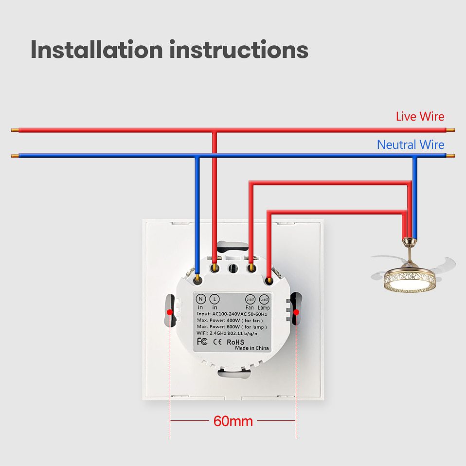 Smart Wifi Light Switch Smart Wifi Light Switch