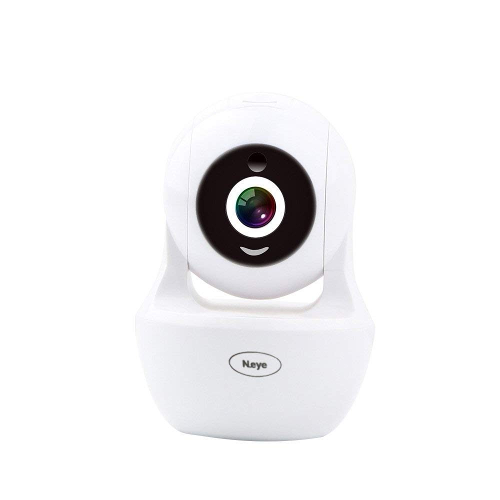 White Wireless Smart Camera with Built-in Microphone and Speaker - Image 3